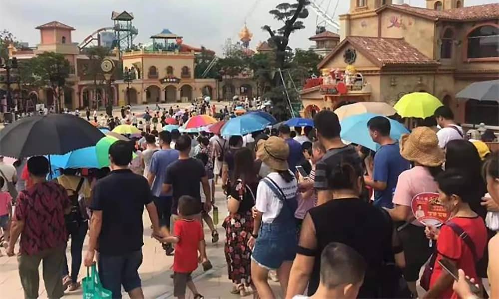 jinnianhui今年会游乐参与打造的欢乐海岸PLUS三天迎客超16万人！